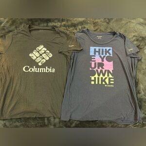 2 - Columbia women’s T-shirts